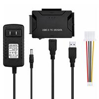 Adaptador USB 3.0 a IDE SATA para Disco Duro HDD SSD de 2.5 y 3.5 Pulgadas, Convertidor Externo