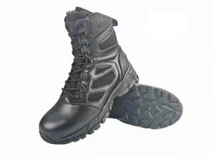 Bottes tactiques de renforcement, bottes de <span class=keywords><strong>combat</strong></span> légères noires pour hommes - Product Image 2