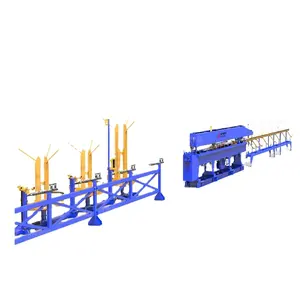 Automatische Gitterträger-Schweiß maschine Produktions linie Stahlfachwerk-Schweiß maschine