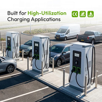 Borne de recharge DC EVEGO BYD GB/T 160 kW, norme ISO15118, sur pied, double pistolet, triphasée, chargeur rapide pour véhicules électriques, écran LCD, nouvelle génération, IP55