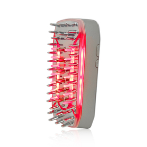 Masajeador Eléctrico para el Cuero Cabelludo con Luz Roja, Peine para el Crecimiento del Cabello, Dispositivo de Cuidado Capilar con Vibración, Recargable por USB para Uso Doméstico - Product Image 6