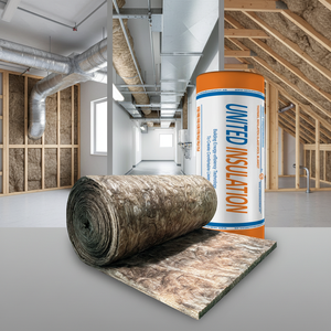 Lana de Vidrio Ecológica Resistente al Fuego, Color Marrón, con Revestimiento de Lámina de Aluminio, para Aislamiento Térmico Comercial y Residencial, Manta de Fibra de Vidrio - Product Image 6