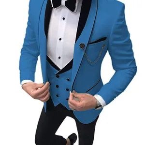高品質の製品スーツデザイン男性ウェディングスーツ写真ブレザー