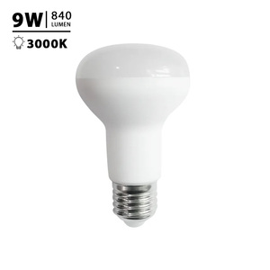Bombilla LED R63 E27 9W, eficiente, de bajo consumo, ideal para iluminación del hogar y espacios comerciales, proporciona luz. - Product Image 3
