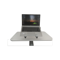 Support mural pour écran d'ordinateur de 17 à 32 pouces, bras de moniteur à ressort à gaz avec bras flexible, support pour tablette pour l'école