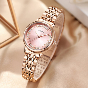 Reloj de Pulsera Elegante para Mujer, Resistente al Agua, con Correa de Metal, Reloj de Cuarzo de Alta Gama de Guangzhou - Product Image 2