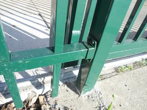 Panneau de clôture de <span class=keywords><strong>palissade</strong></span> haute sécurité en <span class=keywords><strong>aluminium</strong></span>/acier promotionnel de qualité supérieure - Product Image 5