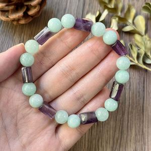 Pulsera de Piedra Natural con Cuentas de Vidrio Coloridas, Vitalidad y Fuerza de Vida, MOQ Bajo, Se Aceptan Muestras Personalizadas - Product Image 2