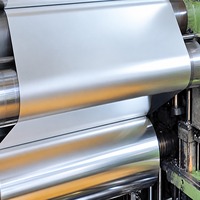 Papier d'aluminium chocolaté de qualité alimentaire, papier d'aluminium laminé imprimé sur mesure pour les marques de confiserie