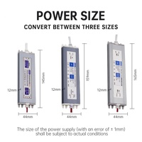 Vente en gros 12V 100W pilote de lumière LED intérieur alimentation étanche IP67 transformateur désembuage commutation éclairage LED constant