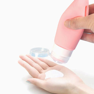 Envases de silicona para viaje, gel de ducha y champú para viajes de negocios, envases de silicona con ventosa para almacenamiento. - Product Image 2