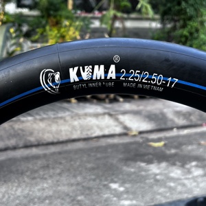 Cámara de Aire para Motocicleta KUMA 2.25-17 2.50-17 de Caucho Butilo, Alta Elasticidad, para Motos Underbone, Hecho en Vietnam - Product Image 1