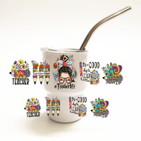 Gobelet personnalisé de 3 oz 3 oz fabrication UV DTF transferts vinyle autocollant tasse étanche UV DTF enveloppes pour tasses