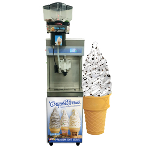 Nueva Máquina de Helados Suaves con Bomba Presurizada Flavor Burst CC8 CrunchiCreme con Certificación CE ETL - Product Image 2