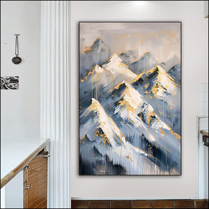 Peinture à l'huile <span class=keywords><strong>Kingsoft</strong></span> Salon Décoration Murale Peinture Lumière De Luxe Porche Canapé Fond Tenture Murale Peinture - Product Image 5