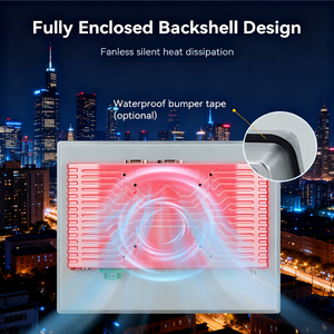 คอมพิวเตอร์อุตสาหกรรม MJK แบบ All-in-One พร้อมหน้าจอสัมผัส  ซีพียู Core I5/i7  มาตรฐานกันน้ำ IP65  โครงสร้างอุตสาหกรรม แรม 8GB - Product Image 6