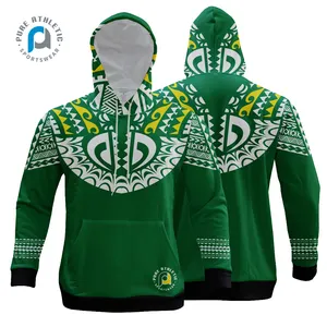 PURE wholesale custom logo high quality sublimation blank fleece pullover hoodie oversize plus size men's hoodies sweatshirts