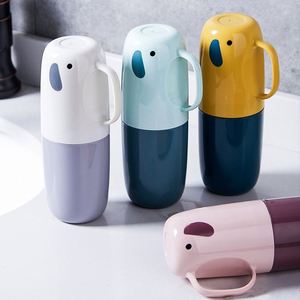 Multi-functional Eco-friendly Portable Toothbrush Case Toothpaste Eva Storage Box Wash Tooth Gargle Holder Bottle <b>Cup</b> for Travel - Product Image 1