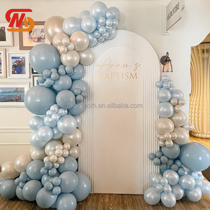 SMOOTH Decoration Supply Round White Acrylic <b>Backdrop</b> Party Arch Pvc Background for Wedding - Product Image 1