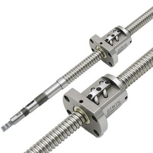 Composant de moteur pas à pas à vis à billes à guidage linéaire pour l'industrie CNC, écologique, en acier inoxydable, avec écrou et roulement, BINYOON GNK0301 - Product Image 2