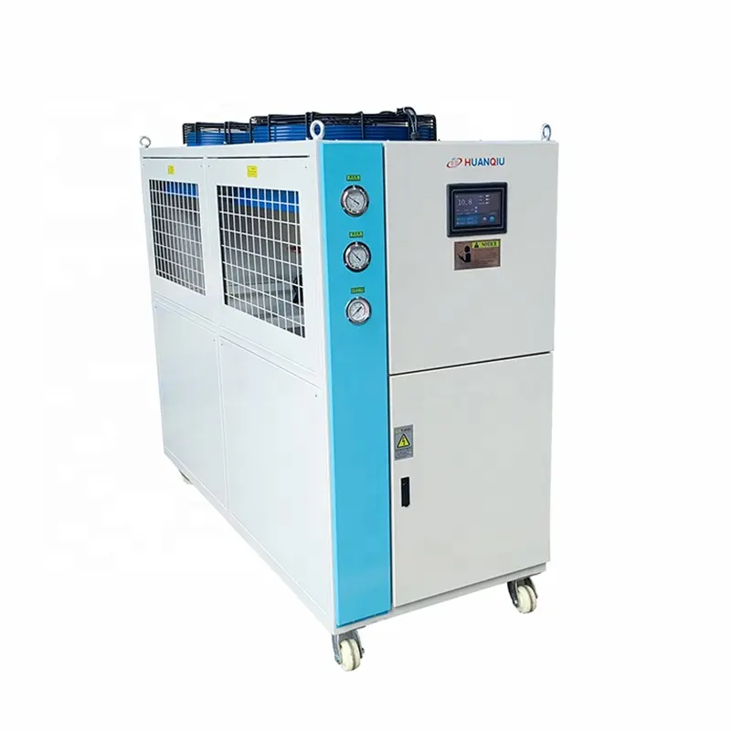 Enfriador industrial R404a R407c R22 R134a, Enfriador de agua refrigerado por aire, Enfriador de glicol de 15HP