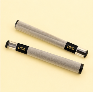 Classic King Size Pre-made <b>Rolled</b> Cones with Glass Filter Tip Label Custom - Product Image 2