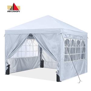 ABCCANOPY 10X10 Tente de gazebo pop-up fermée abri d'auvent instantané couleur blanche Barnums Pliants extérieur Faltpavillon - Product Image 1