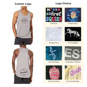 Débardeur en coton pour homme en gros pour l'été, t-shirts sans manches de haute qualité, vente, léger, sport, musculation - Product Image 3