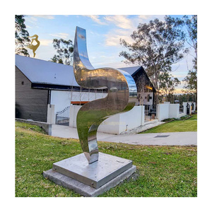 Statues de sculpture de jardin <span class=keywords><strong>kangourou</strong></span> poli miroir grandeur nature à vendre - Product Image 6