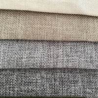 LXXL1801 Tissu de décoration d'intérieur léger 100% polyester Chine Bon effet de tissu Lavable Technique tissée de rembourrage en style uni