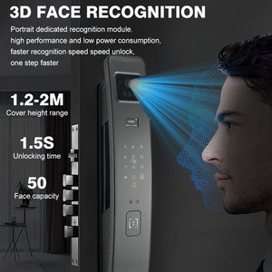 Yggs इलेक्ट्रॉनिक 3 डी फेस रिकग्निशन फिंगरप्रिंट पासवर्ड कार्ड कुंजी मोबाइल फोन ट्या ऐप - Product Image 3