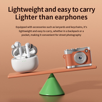 Mini caméra numérique portable M36 de poche, enregistreur vidéo compact pour vlogging et blog, style vintage, pour la photographie