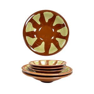 Cuencos de sopa de plástico redondos de estilo árabe de diseño personalizado, cuencos de comedor con patrón de sandía de 5/6/7 pulgadas, cuencos de cena de melamina - Product Image 1
