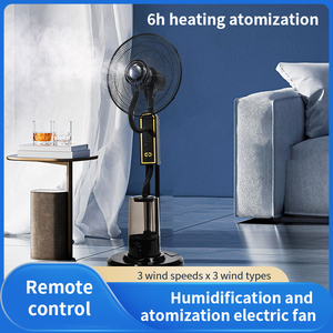 Nhà Sử Dụng 16 Inch <span class=keywords><strong>220V</strong></span> Làm Mát Không Khí Điện <span class=keywords><strong>Mist</strong></span> <span class=keywords><strong>Fan</strong></span> Với Bể Nước Điều Khiển Từ Xa Thường Vụ <span class=keywords><strong>Fan</strong></span> Phun Quạt Điện - Product Image 4