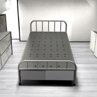 Lit superposé simple en métal moderne avec hauteur réglable pour hôtels, écoles, hôpitaux, appartements