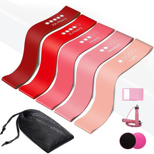 Bande de résistance écologique Resist Fitness Latex Banda De Resistencia avec <span class=keywords><strong>corde</strong></span> <span class=keywords><strong>à</strong></span> <span class=keywords><strong>sauter</strong></span> Booty Band Core Slider Discs - Product Image 1