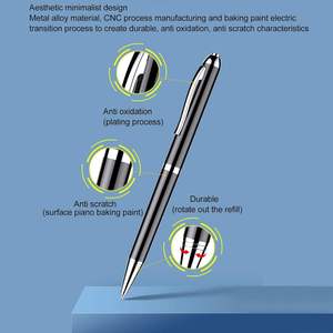 Stylo Enregistreur Vocal Intelligent à Enregistrement à une Touche avec Logo Personnalisé, Gadget Audio Compact pour Conférences Professionnelles - Product Image 3