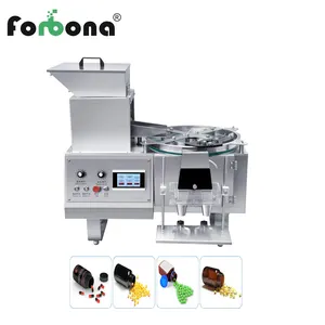 Forbona 16 Lane High Speed Fully Automatic Sanded Sugar Pectin Oiled Gummy Counter Candy Gummy Counting Machine