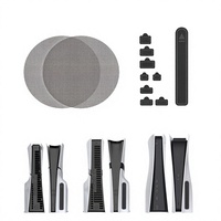 TP5-5519 Housse anti-poussière simple pour PS5 SLIM/PRO/PS5, ensemble de bouchons anti-poussière pour console à disque/numérique, kit anti-poussière