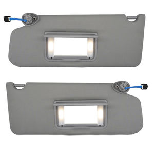 Visera de Repuesto Compatible con <span class=keywords><strong>Pilot</strong></span> 2009-2015, Parasol 83280-SZA-A01ZA, Color Gris, PP+Fibra, Plegable - Product Image 1