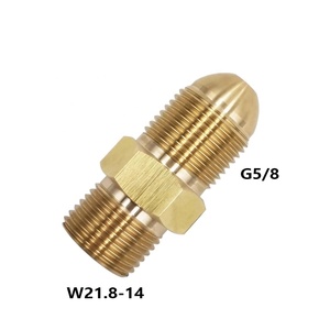 G5/8 per W21.8-14 l'adattatore dell'argon per montare un regolatore di <span class=keywords><strong>CO2</strong></span> alla bombola di Gas dell'argon - Product Image 4