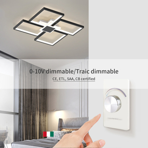 2025 Venta caliente acrílico minimalista forma cuadrada candelabros Led techo colgante luces accesorios techo - Product Image 3
