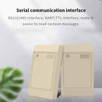 Módulo Lector/Escritor de Tarjetas IC, Lector de Tarjetas de 13.56MHz, Puerto Serie RS232/RS485, Control de Acceso a Puertas de Plástico a Prueba de Agua, ISO 14443A