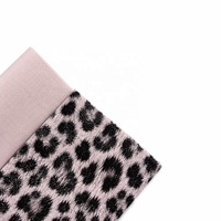 Tissu en similicuir imprimé léopard, écologique, pour meubles, sellerie automobile, tissu synthétique en PVC, cuir artificiel pour chaussures