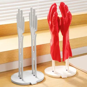 Soporte para guantes de cocina de 1 pieza, estante de goma para secar guantes, soporte para toallas, estante de almacenamiento para encimera, accesorios para fregadero de cocina - Product Image 1