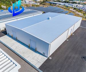 هيكل فولاذي مجلفن لمستودع صناعي مسبق الصنع عالي الجودة - مبنى جاهز من الفولاذ الإنشائي - Product Image 5