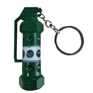 Llavero moderno de alta calidad Gunplay Flash Bomb Stun Grenade Pendant Colección de manualidades de moda Impresión de regalo - Product Image 1