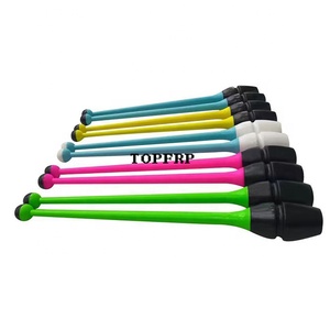 Bastón de Ritmo Profesional de Goma de Doble Color para Entrenamiento de Gimnasia Artística - Product Image 5