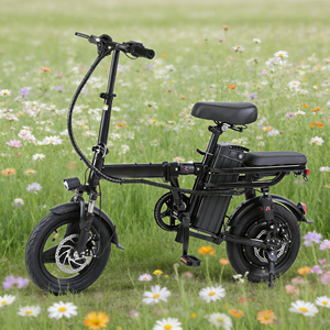 Bicicleta Eléctrica Plegable Compacta de 350W 48V, Fácil de Transportar, Sistema de un Solo Paso, Gran Autonomía, Perfecta para Estudiantes y Viajes Urbanos - Product Image 5
