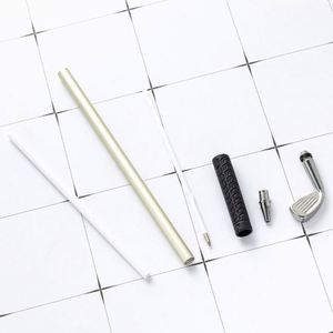 Ensemble de stylos de golf miniature pour cadeau promotionnel - 3 couleurs d'encre, anti-stress de bureau et idée de cadeau d'anniversaire original - Product Image 4